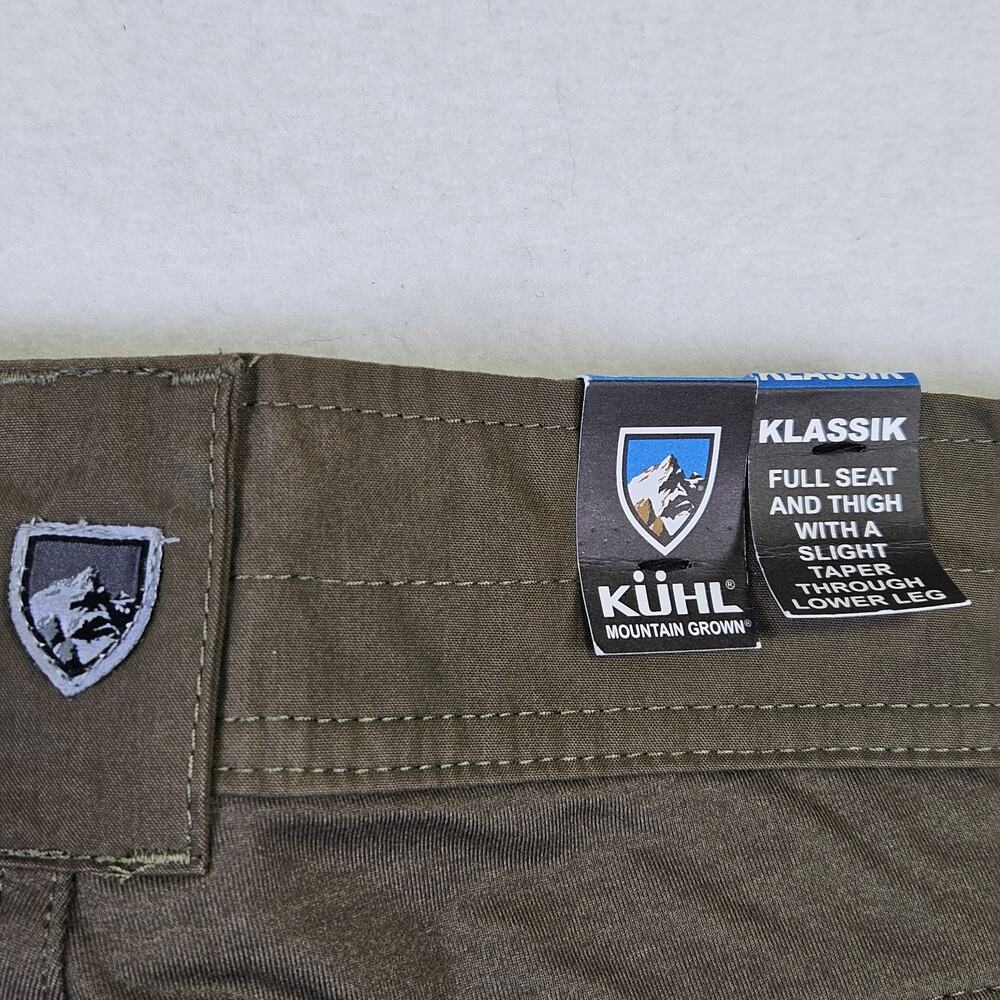Kuhl Radikl Cargo Pant Men 32x30 Lightweight Performance Technical Klassik Green - Picture 8 of 16
